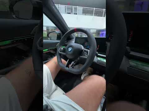 Jordan Sanford Showcases the Electric Potential of the BMW i5 | BMW USA #shorts