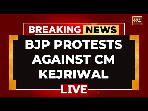 LIVE: BJP Protests In Delhi Over Swati Maliwal's Assault Allegation | Swati Maliwal Assault News