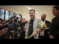 Mahmoud Khalil and family reunited at last!  - 01:51 min - News - Video