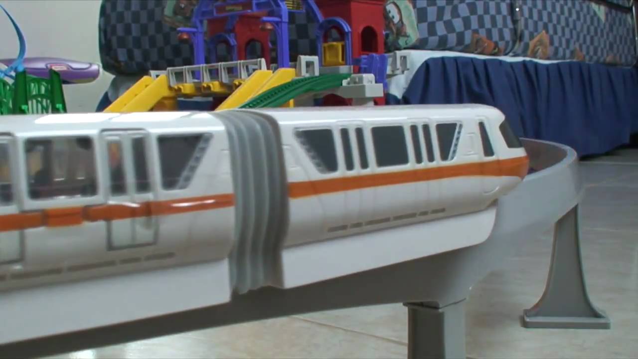 walt disney world monorail toy train