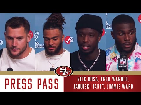 Bosa, Warner, Tartt, Ward: 'We Left a Lot of Plays Out on the Field' | 49ers video clip