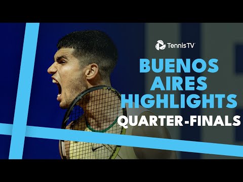 Alcaraz Headlines Action; Jarry & Etcheverry Lock Horns | Buenos Aires 2024 Quarter-Final Highlights