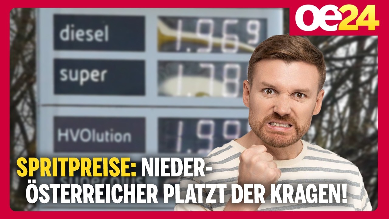 „Die verkaufen uns alle für blöd“ – Spritpreise: Niederösterreicher platzt der Kragen!