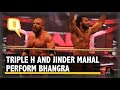 Watch: Triple H and Jinder Mahal Perform Bhangra After WWE Fight