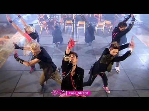 NU'EST - Face, 뉴이스트 - 페이스, Music Core 20120317