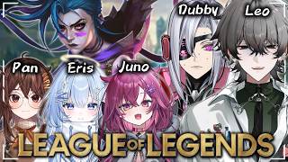 【LoL】 1年ぶりのろ、る w/ Dubstep, Eris, Juno, Pan 【久我レオ / ネオポルテ】