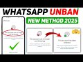 This account can no longer use Whatsapp Problem New 2025  Whatsapp banned my number Solution 2025[1]