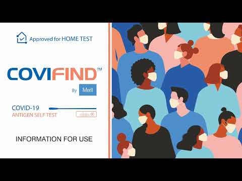 video Covifind Covid-19 Rapid Antigen and Covid Test Kit- ICMR Approved for Home Use (Pack of 2)