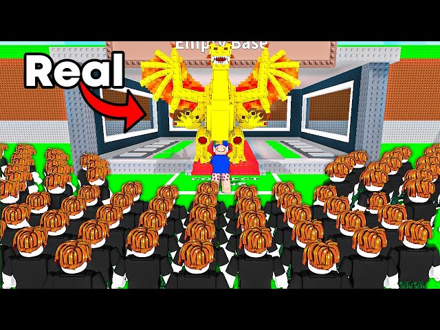 Entré a un SERVER PUBLICO un BRAINROT SECRETO DIOS en Steal a Brainrot