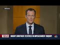 House Republicans question Bidens brother in impeachment inquiry  - 00:55 min - News - Video