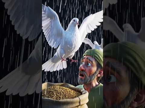किसान की कबूतर ने की मदद || #shorts #art #aivideo