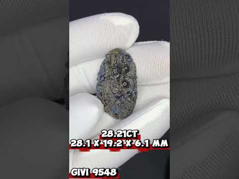 Mặt Sapphire thiên nhiên tạc Phật - Givi 9548