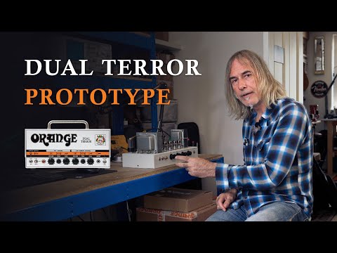 That Orange Dual Terror Prototype explained by the designer, Ade Emsley