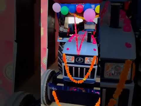 Eicher tractor delivery #automobile #farming