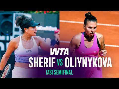 Mayar Sherif vs. Oleksandra Oliynykova | 2026 Iasi Semifinal | WTA Match Highlights