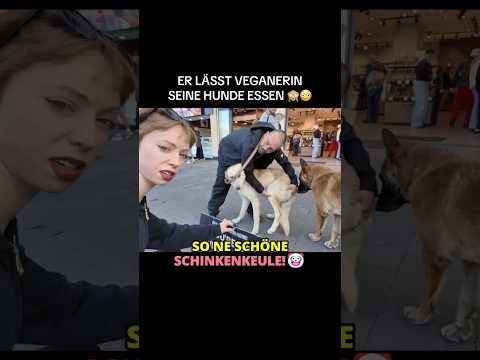 Nicht-Veganer will mir seinen Hund verfüttern 🐶🔪⚖️