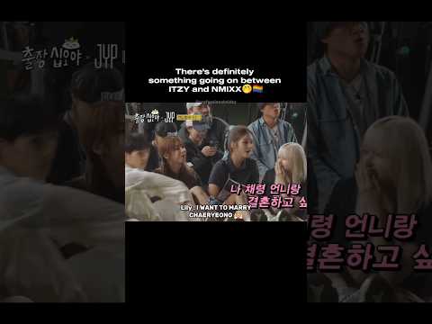 Lily please get in line😭 #nmixx #itzy #kpop #jyp #jypentertainment #gamecaterers #chaeryeong #lily