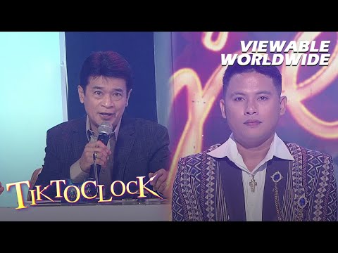 TiktoClock: Renz Verano, hanga sa voice control ni Marvin Mendoza!