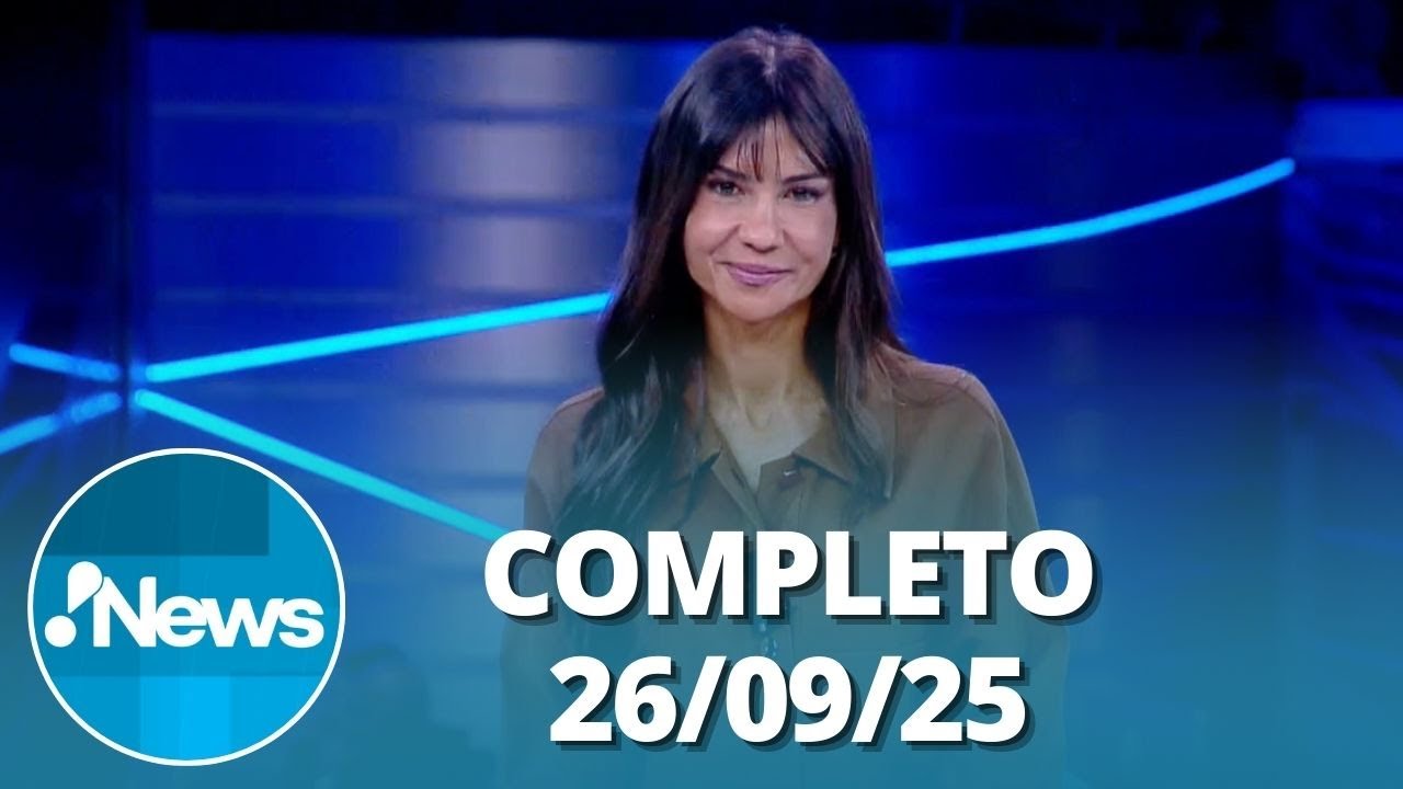 RedeTV News 260925 | Completo