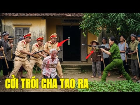 “Cha Bị Đánh Giữa Vườn Nhà – Con Gái Cảnh Sát Xuất Hiện Và Khiến Cả Bộ Máy Rung Chuyển”