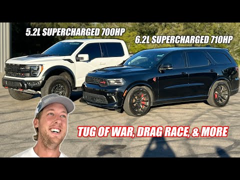 Drag Race Showdown: Hellcat Durango vs. Raptor R | Mental Health & Exciting Updates