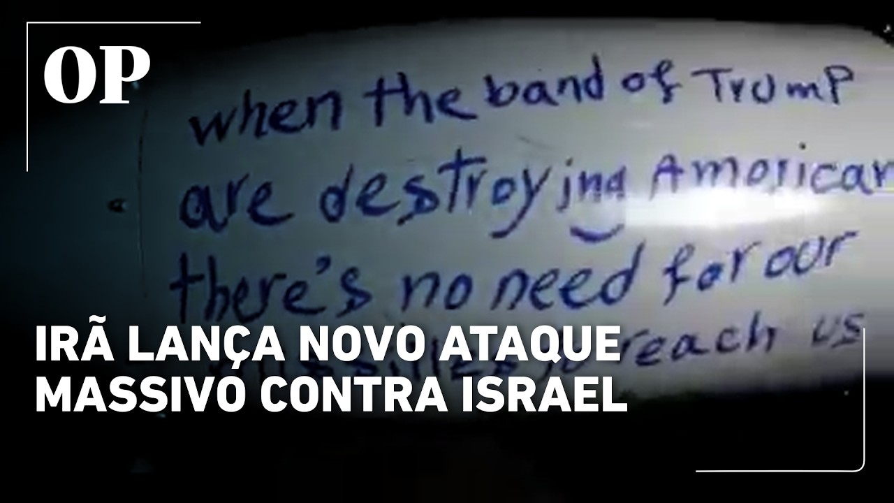 Irã reage e lança ataque massivo de mísseis e drones contra Israel após morte de jornalistas