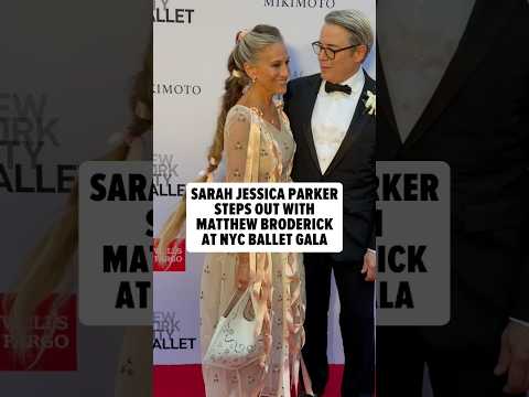 Sarah Jessica Parker and Matthew Broderick stepped out together at the NYC Ballet Fall Fashion Gala
