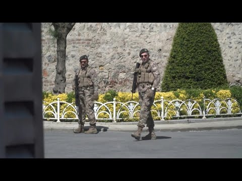 Scene outside Turkey's Dolmabahce Palace ahead of Russia-Ukraine talks | AFP