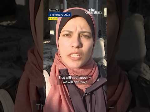 Gaza ‘is our land’: Palestinians reject Trump’s ‘riviera of the Middle East’ plan