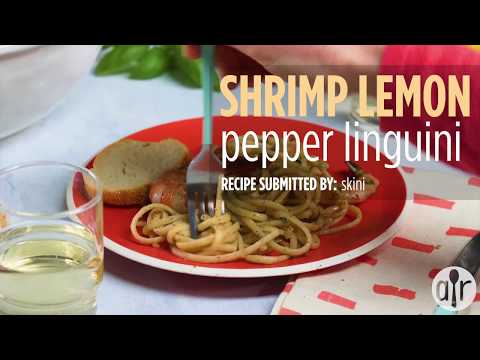 How to Make Shrimp Lemon Pepper Linguini | Pasta Recipes | Allrecipes.com