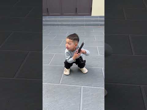 CUTE !!! The cute baby dreams of becoming a singer🤑 #funny #comedy