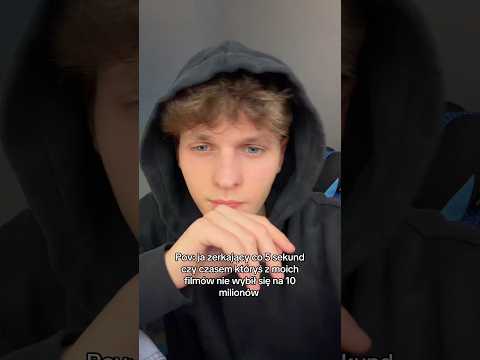 Pov: ciągle patrzysz czy czasem nie wybił ci się film na 10 milionów