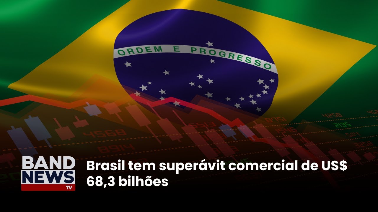 Brasil tem superávit comercial de US$ 683 bilhões | BandNews TV