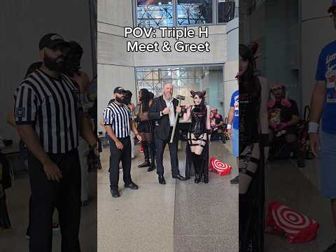 TIME TO MEET THE GAAAME! #NYCC #COSPLAY #TRIPLEH #themachoverse #FANATICS #NYCC2025 #COMICCON