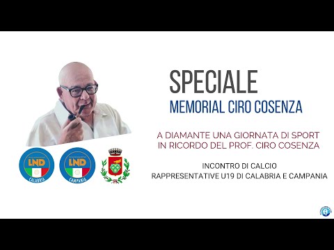 SPECIALE "MEMORIAL CIRO COSENZA"