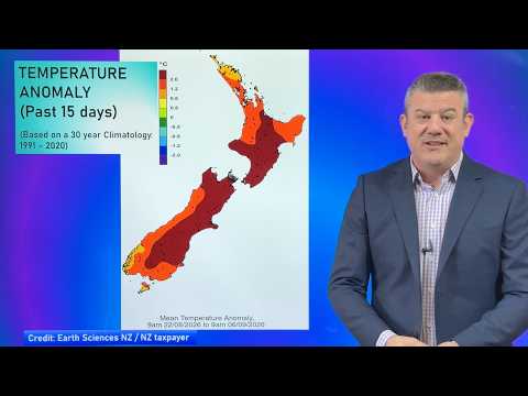 NZ: Burst of polar air coming, frosts expand