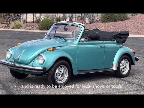 video 1979 Volkswagen Beetle Convertible