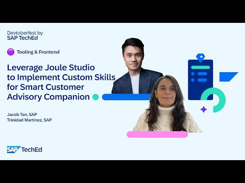 🟣 Leverage Joule Studio to Implement Custom Skills for Smart Customer Advisory Companion