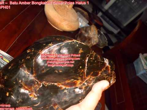 Batu Amber Bongkah Besar Halus 1