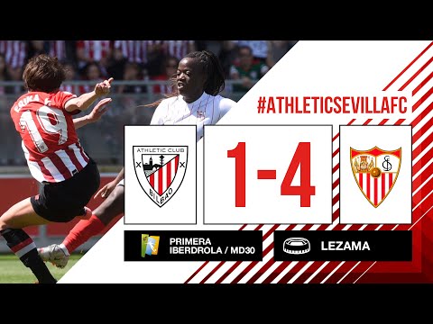 ⚽ HIGHLIGHTS I Athletic Club 1-4 Sevilla FC I Primera Iberdrola MD30
