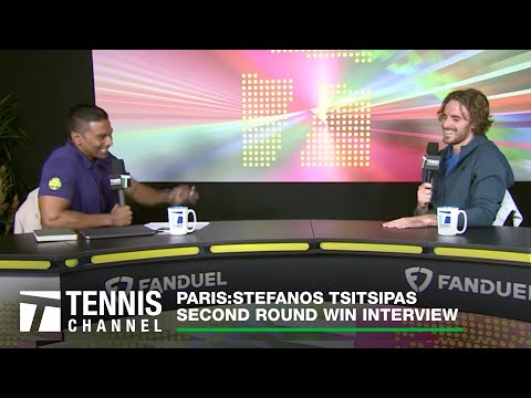 Stefanos Tsitsipas Recounts Winning Antwerp Doubles Title with Brother, Petros | Paris 2R Interview