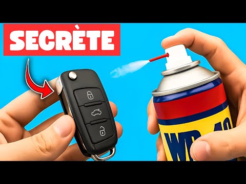 ASTUCES JAPONAISES avec le WD-40 qui vont vous FAIRE ÉCONOMISER des MILLIERS en réparations !