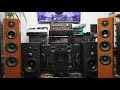 JBL xti 80 & pioneer a 502r test Bass