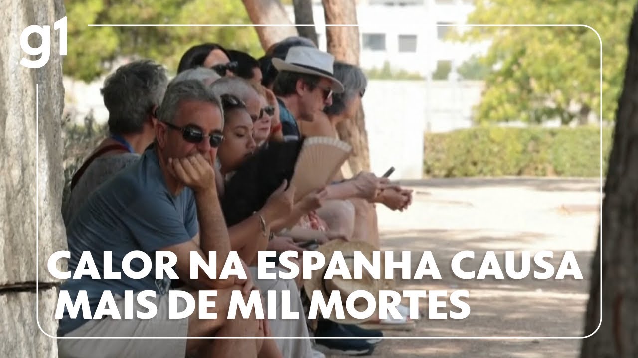 🥵 Ondas de calor na Espanha causaram mais de mil mortes nos últimos dois meses