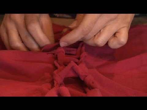 diy slits in shirt