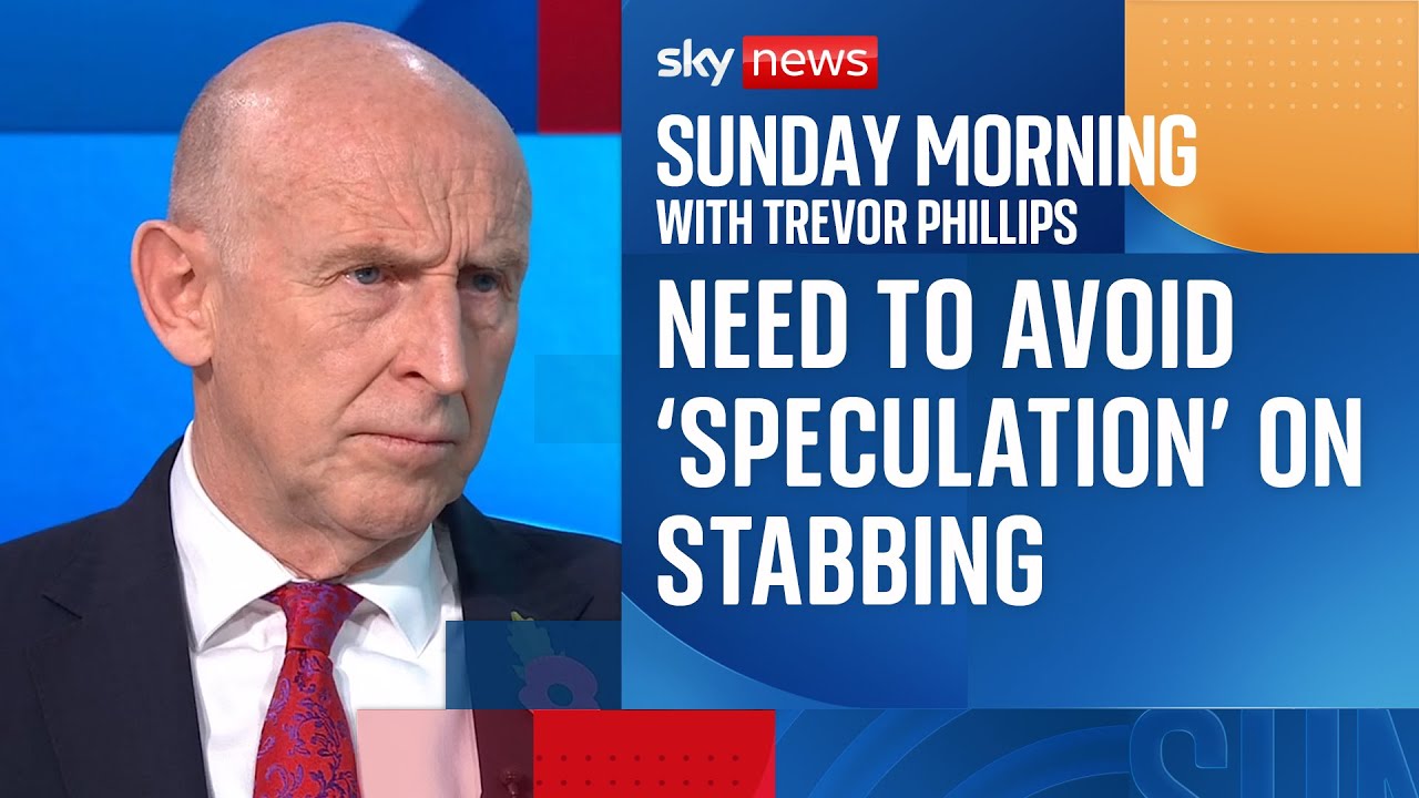 'This is close to home' Defence secretary on mass train stabbing