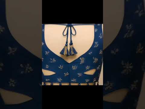 trending🔥🔥 stylish letast bluose design#trending #fashion #blouse design