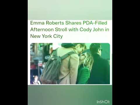 Emma Roberts Shares PDA-Filled Afternoon Stroll with Cody John in New York City
