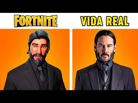10 PERSONAJES DE FORTNITE EN LA VIDA REAL