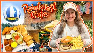 I Ate at the RAINFOREST CAFE in Disneyland Paris 🌴 Worth the HYPE? Disney Village 2026